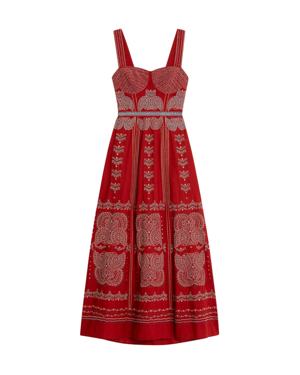 Azzura Karabuk Embroidery Dress
