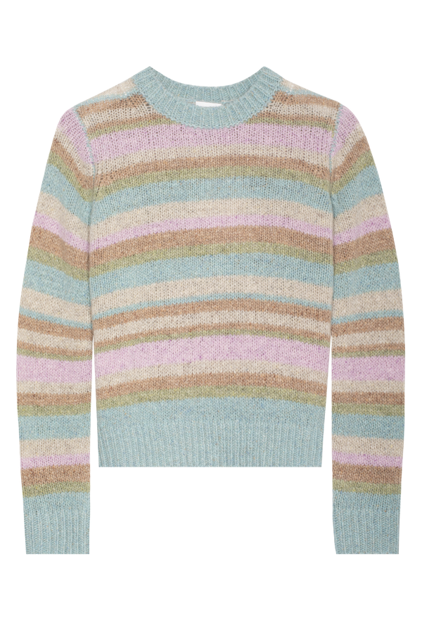 Crewneck Striped Sweater