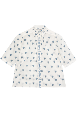 Winn Indigo Heart Shirt