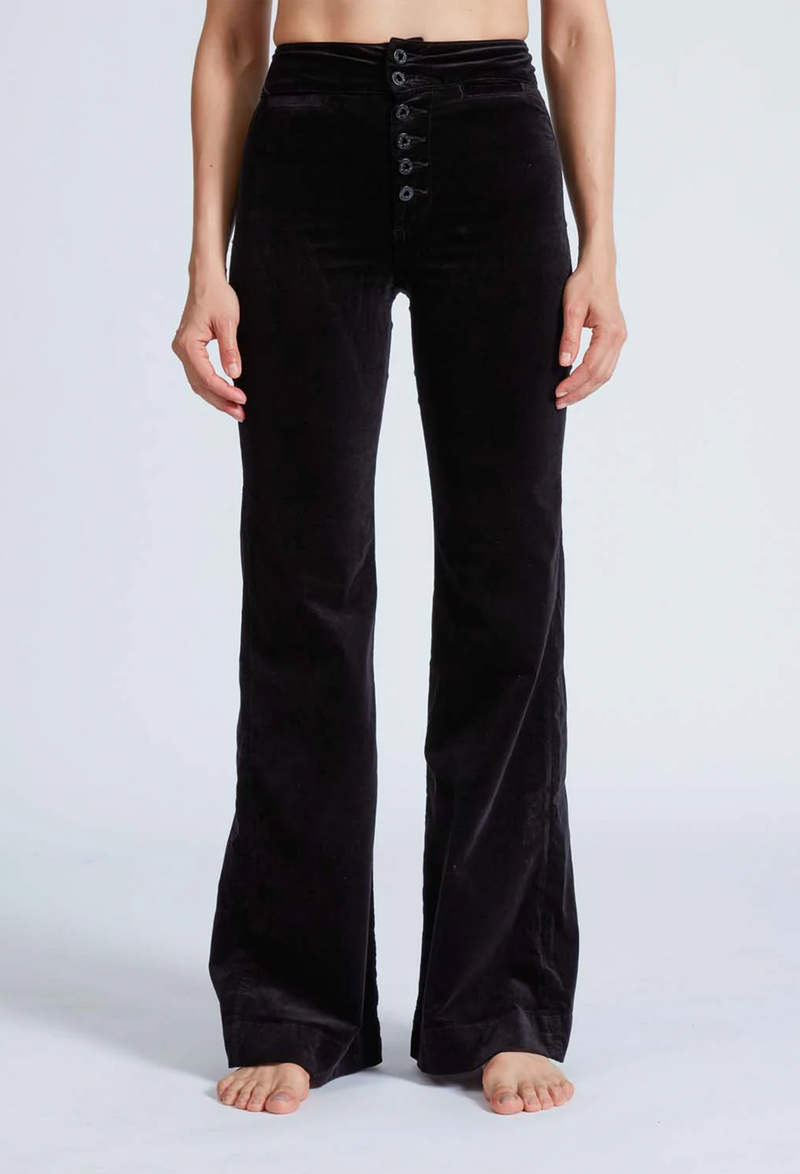 Brighton Wide Leg Velvet Pant