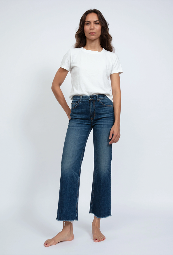 Crop Wide Leg Jean