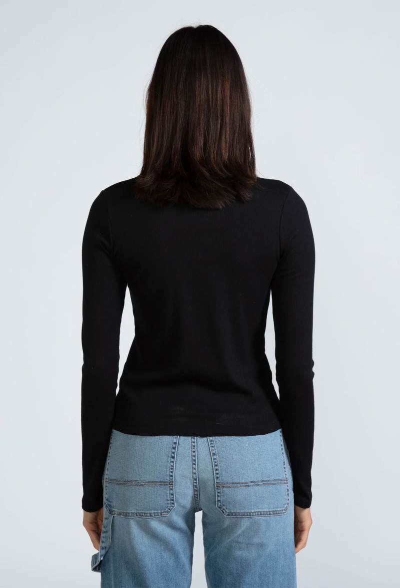 Mockneck Long Sleeve Shirt