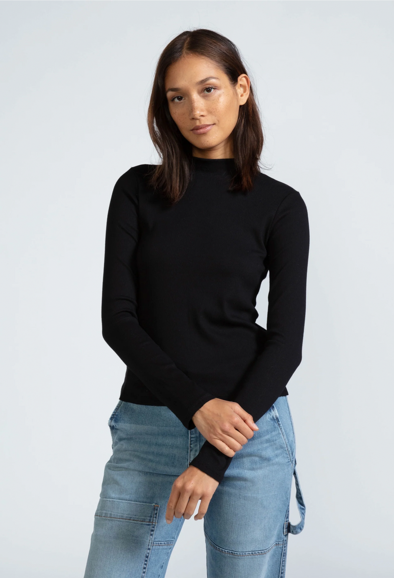 Mockneck Long Sleeve Shirt