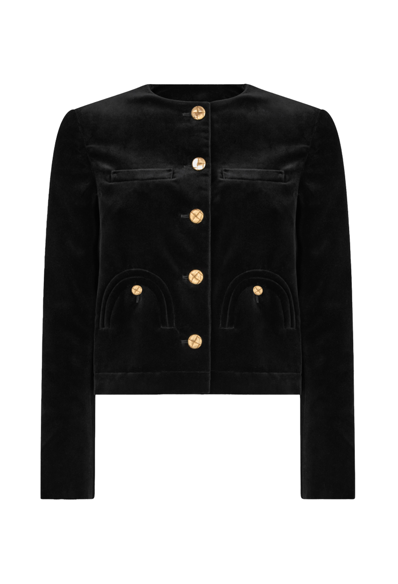 Jealousy Black Shamo Bolero jacket