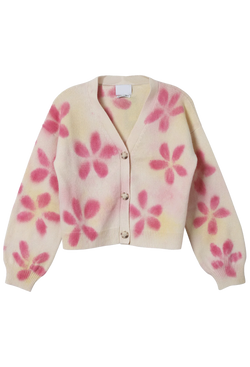 Flower Power Crop Cardigan