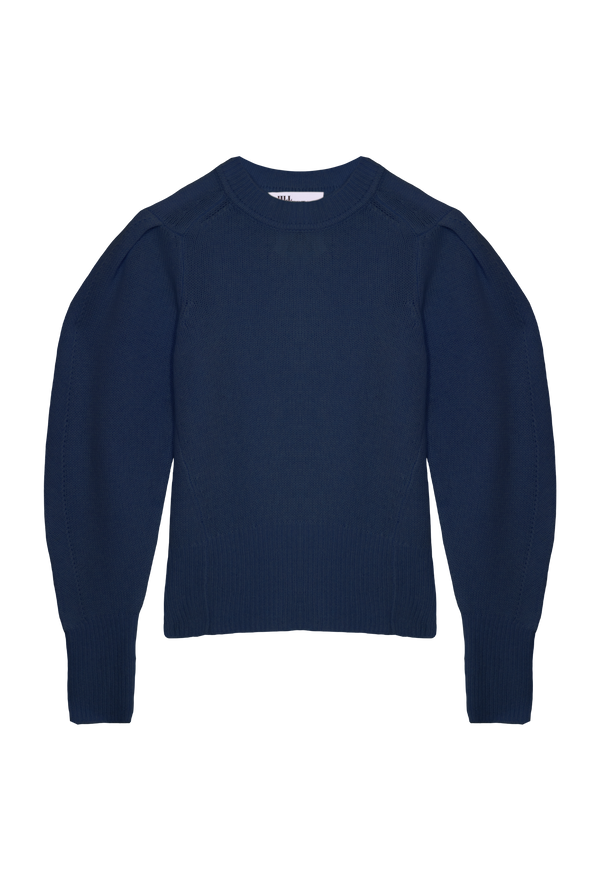 Puff Sleeve Crewneck