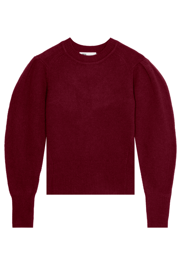 Puff Sleeve Crewneck