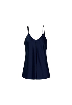 Stretch Heavy Silk Satin Top