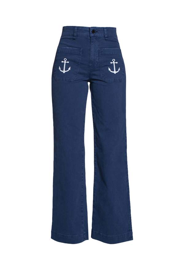 Sailor Jean Anchor Navy