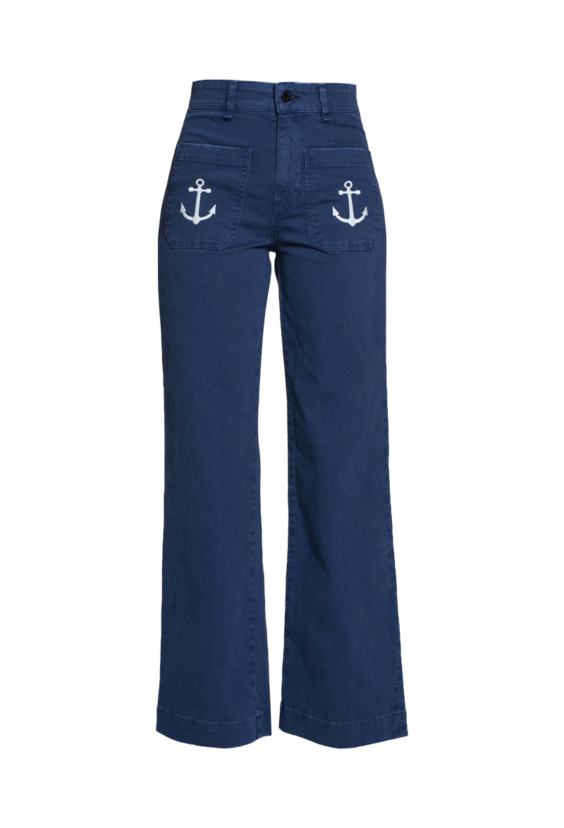 Sailor Jean Anchor Navy