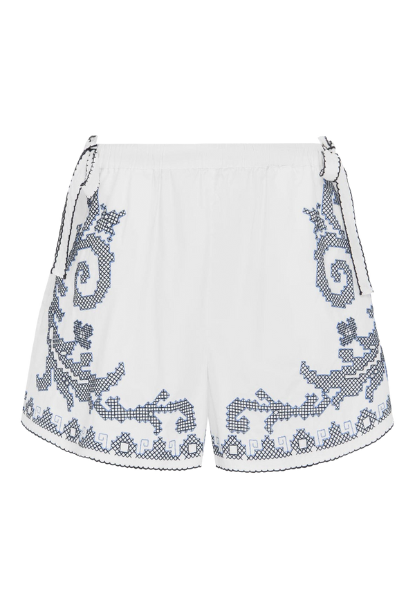 Hazel Embroidered Short