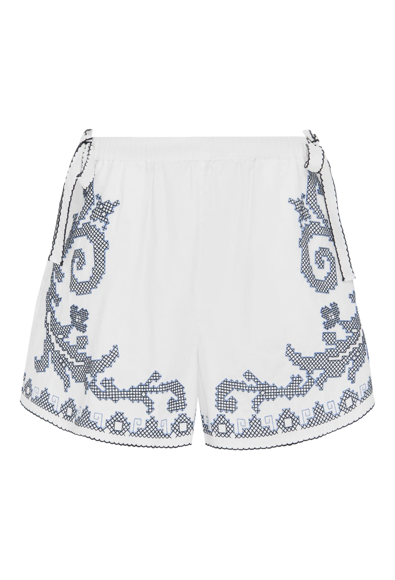 Hazel Embroidered Short