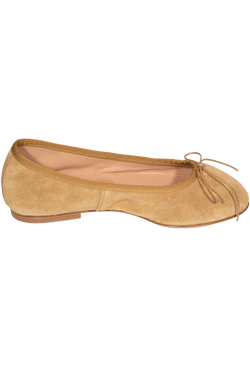 Suede Ballet Flat