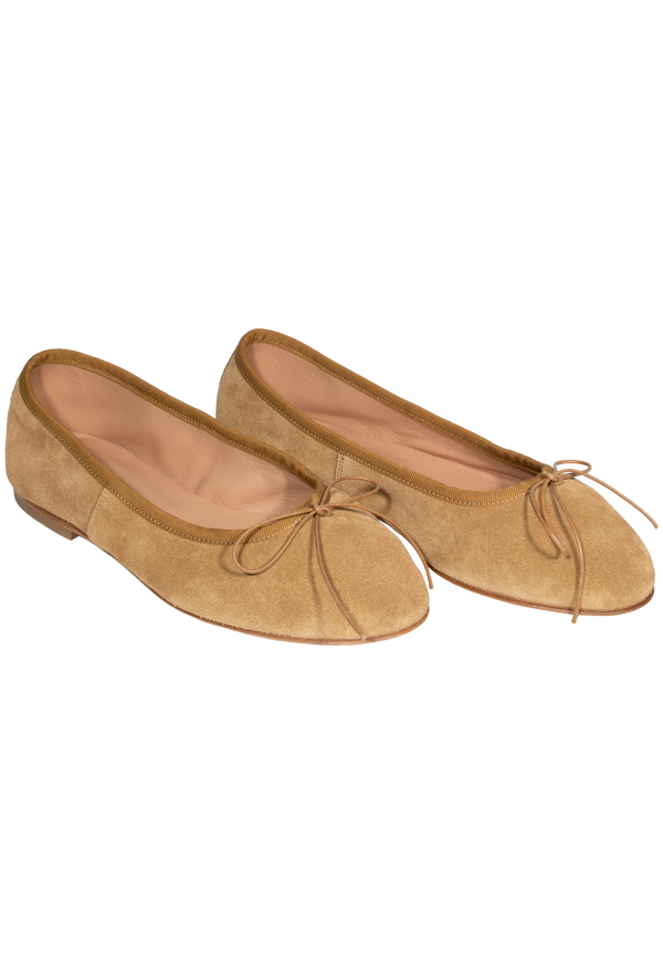 Suede Ballet Flat