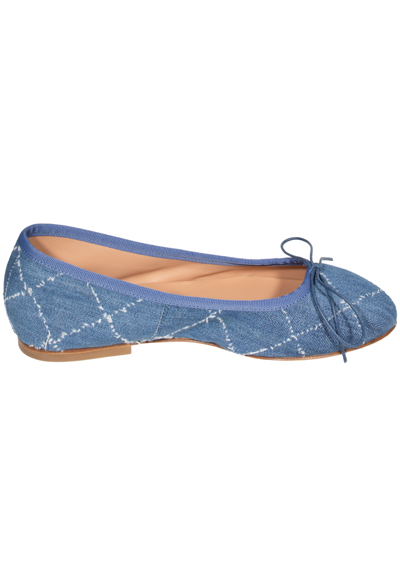 Denim Ballet Flat