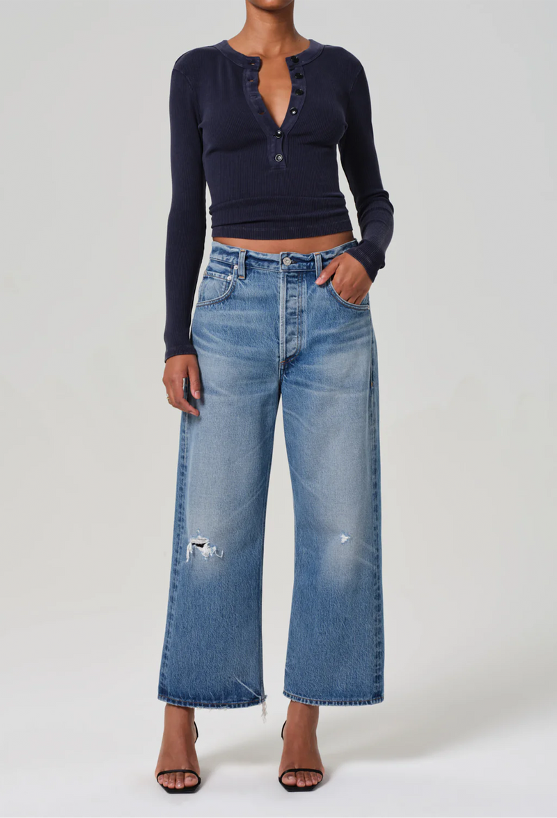 Gaucho Vintage Wide Leg Jean