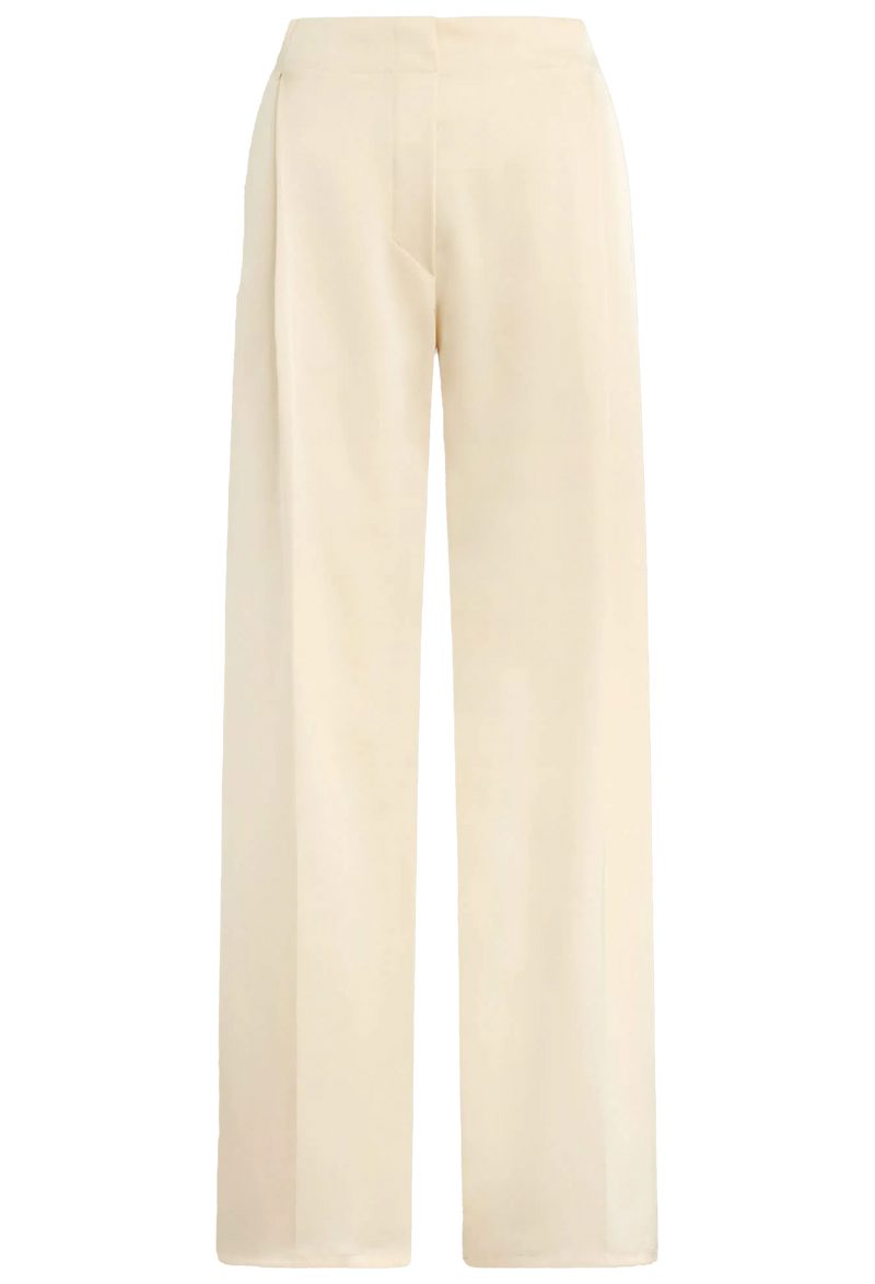 Barb Pleated High Waisted Pant