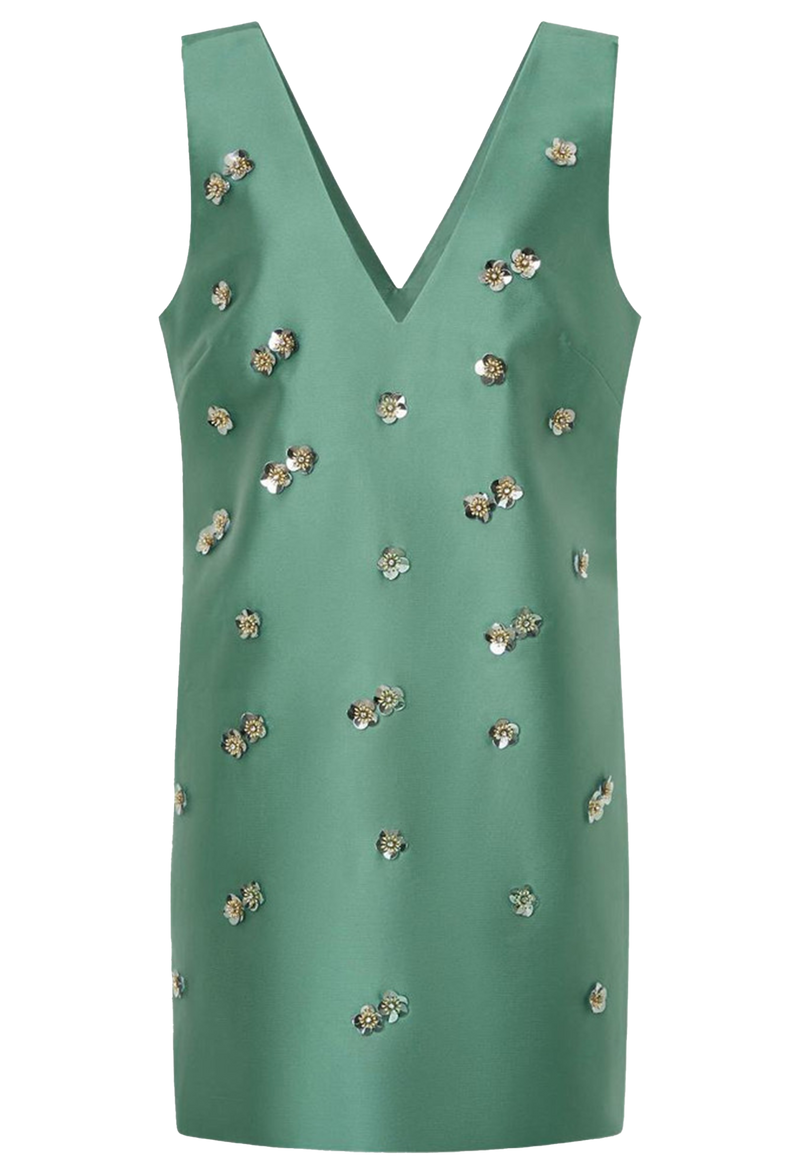 Embellished Shift Dress