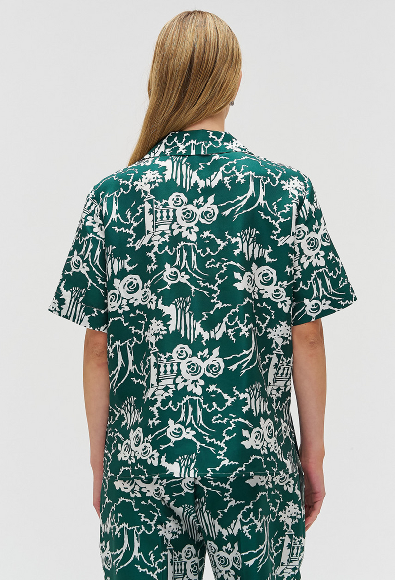 Garden Toile Camp Shirt