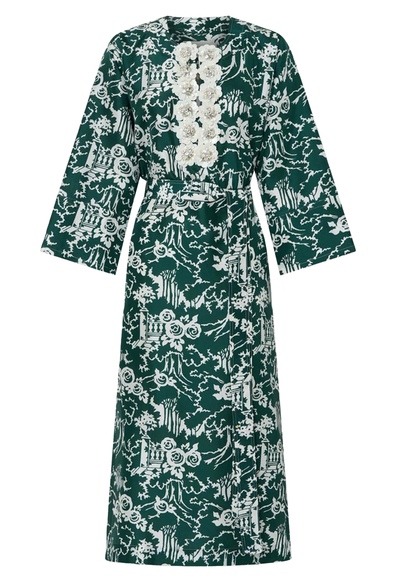 Garden Toile Tunic Dress