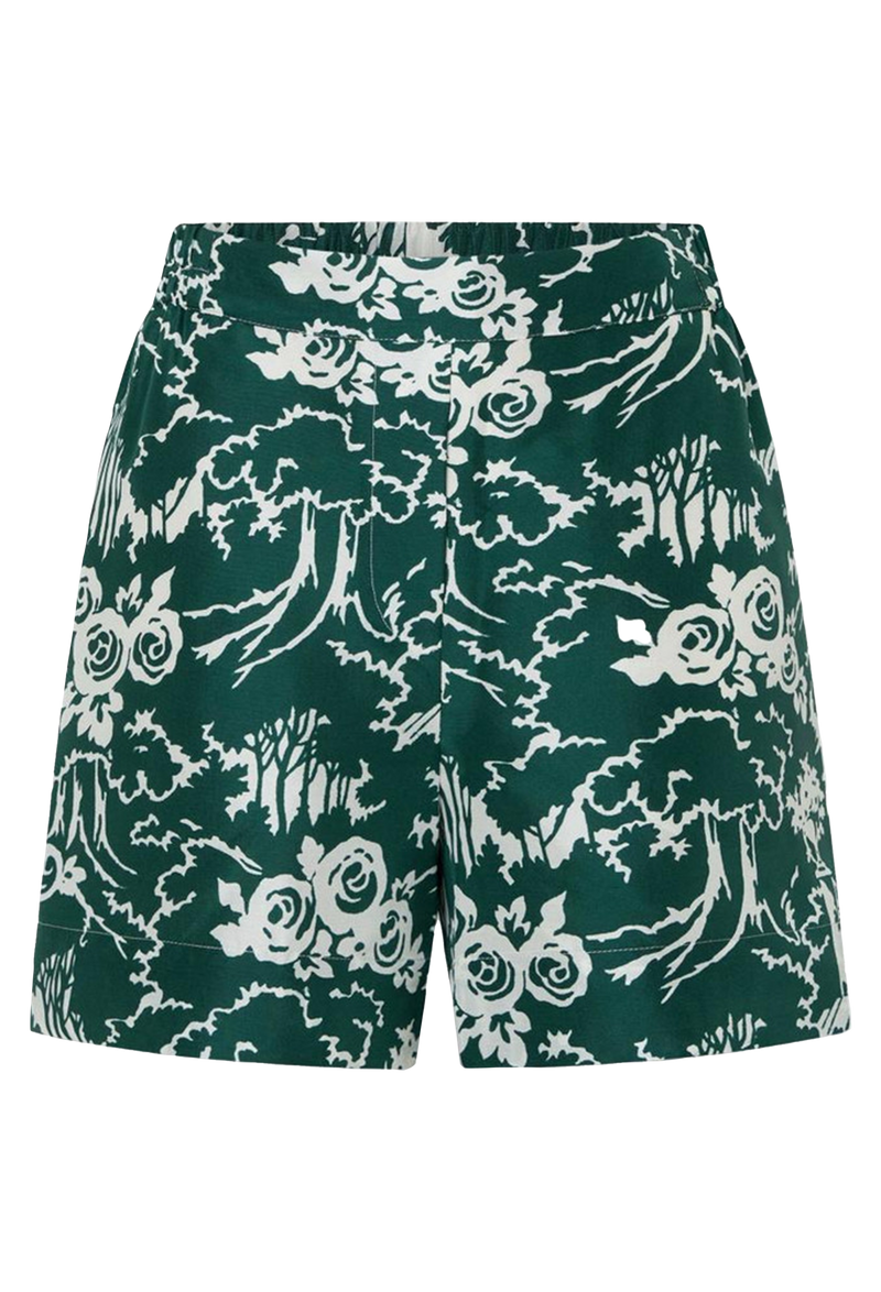 Garden Toile Print Short