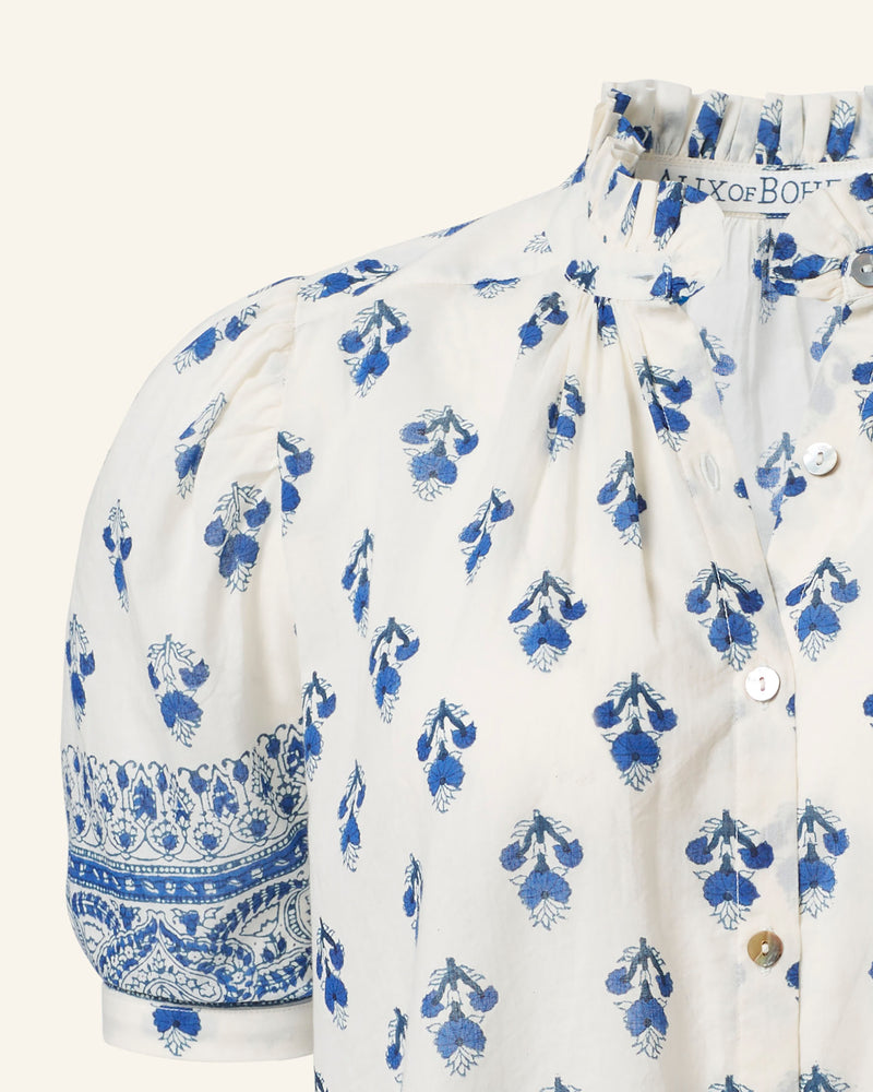 Winnie Indigo Bhutti Shirt