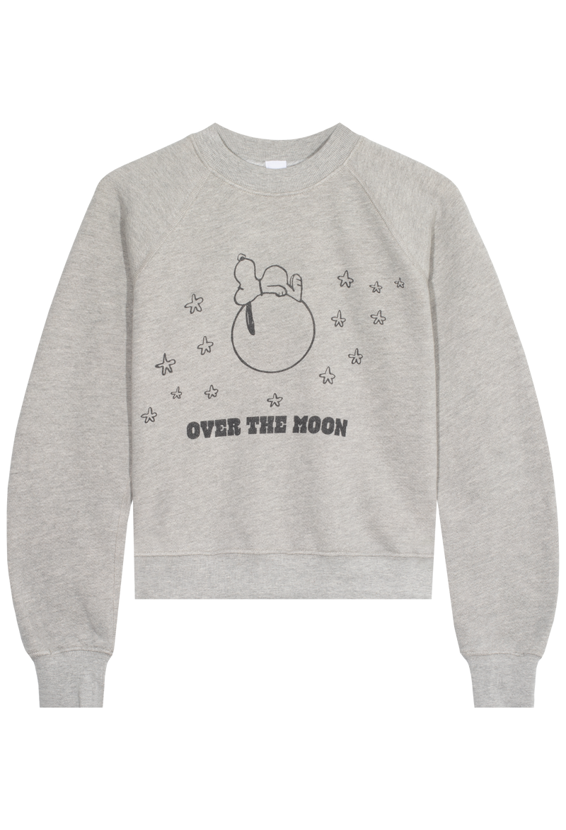 Classic Crewneck Snoopy Moon