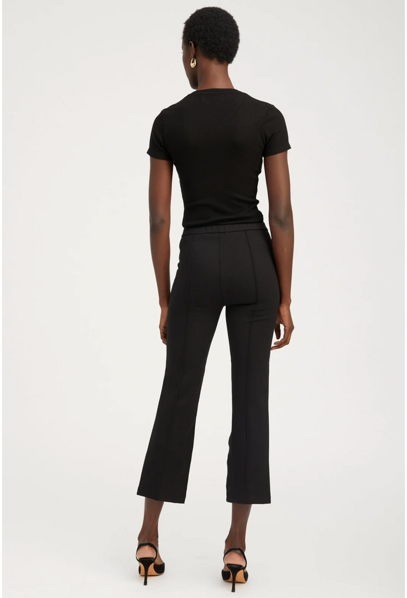 Ankle Flare Pant With Pintucks