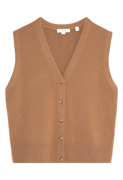 Shrunken Button Vest