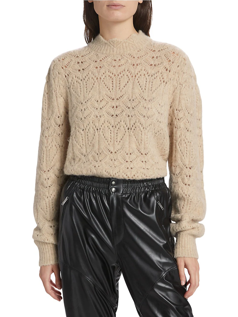 Galini Pointelle Sweater