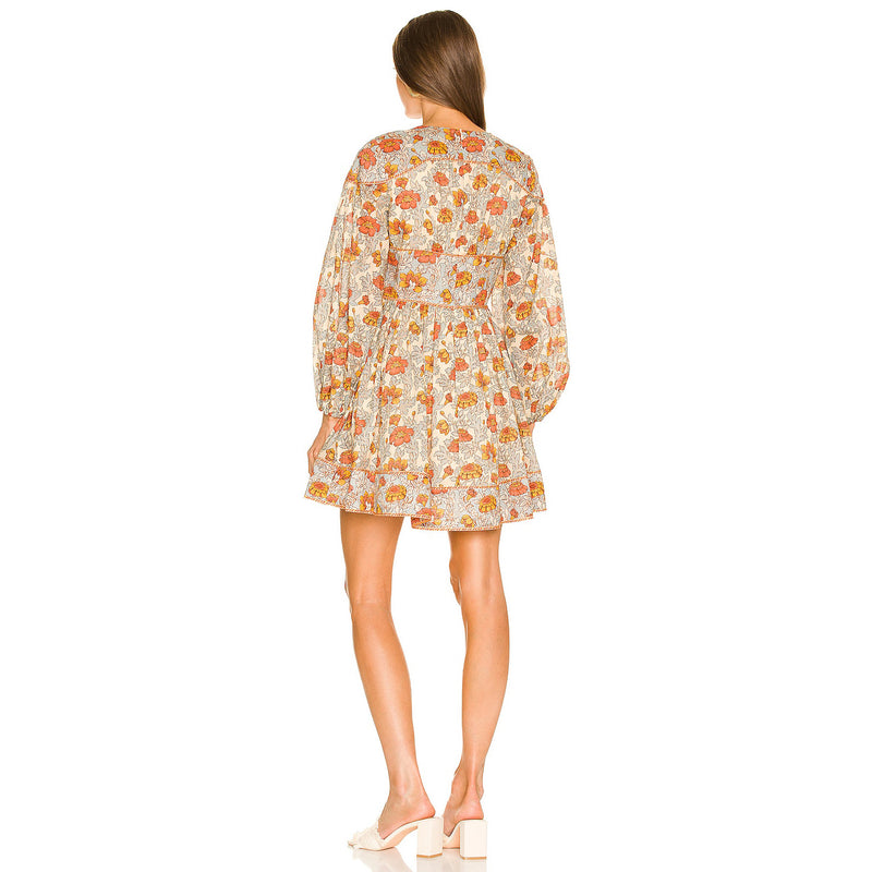 Andie Buttoned Mini Dress