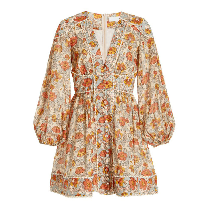 Andie Buttoned Mini Dress